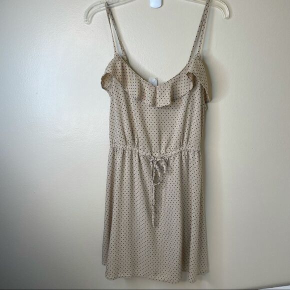 Dress| H&M| polka dots shirt dress| size XSmall - Picture 3 of 14